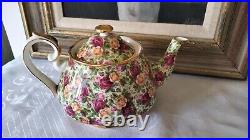 Royal Albert Old Country Roses CHINTZ COLLECTION Large Teapot 2.25pt