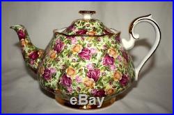 Royal Albert Old Country Roses CHINTZ Collection Teapot
