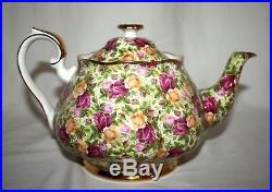 Royal Albert Old Country Roses CHINTZ Collection Teapot