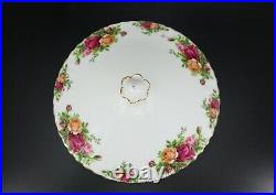 Royal Albert Old Country Roses COVERED CASSEROLE Dish England Vintage