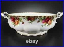 Royal Albert Old Country Roses COVERED CASSEROLE Dish England Vintage