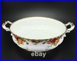 Royal Albert Old Country Roses COVERED CASSEROLE Dish England Vintage