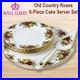 Royal_Albert_Old_Country_Roses_Cake_Server_6_pc_Set_Bone_China_24k_gold_New_Box_01_at