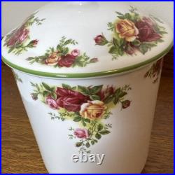 Royal Albert Old Country Roses Canister Set 3 Piece? Fine China (1998)