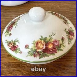 Royal Albert Old Country Roses Canister Set 3 Piece? Fine China (1998)