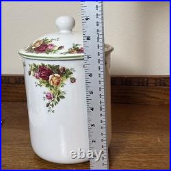 Royal Albert Old Country Roses Canister Set 3 Piece? Fine China (1998)