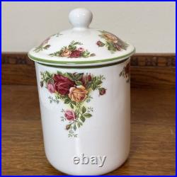 Royal Albert Old Country Roses Canister Set 3 Piece? Fine China (1998)