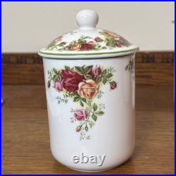 Royal Albert Old Country Roses Canister Set 3 Piece? Fine China (1998)