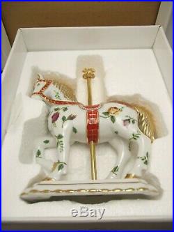 Royal Albert Old Country Roses Carousel Horse Figurine 1st Edition