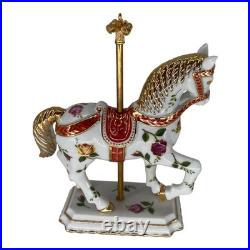 Royal Albert Old Country Roses Carousel Horse Figurine Limited Edition