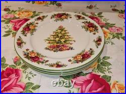 Royal Albert Old Country Roses Casual Holiiday Classi Collection Accent Plates 4