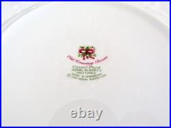Royal Albert Old Country Roses Casual Plaid Set for 4 Fine Bone China 8 Pcs