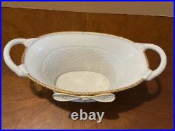 Royal Albert Old Country Roses Centerpiece Fruit Basket 17 inch