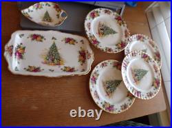 Royal Albert Old Country Roses China 17 Christmas Magic @1990 Collection Pieces Royal Albert Old Country Roses China 17 Christmas Magic @1990 Collection Pieces