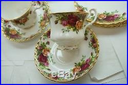 Royal Albert Old Country Roses China Dinnerware 20 Pc Set Service For 4 Excel