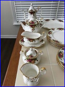 Royal Albert Old Country Roses China Set of 60 piece
