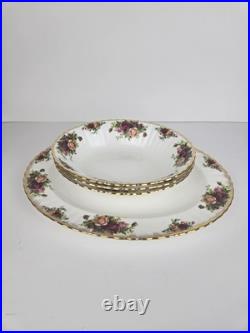 Royal Albert Old Country Roses China Set vintage, 36 Pieces