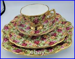 Royal Albert Old Country Roses Chintz Collection, 4 Piece Place Setting China