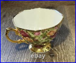 Royal Albert Old Country Roses Chintz Collection Footed Teacup new