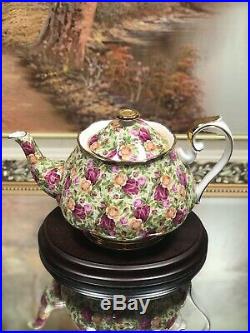 Royal Albert Old Country Roses Chintz Collection Teapot