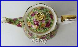 Royal Albert Old Country Roses Chintz Collection Teapot Bone China #4408