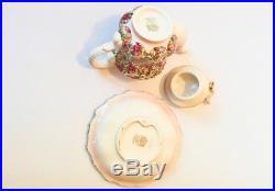 Royal Albert Old Country Roses Chintz Earthenware Cardew Teapot Ornate Decor