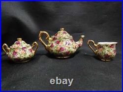 Royal Albert Old Country Roses Chintz Mini / Child's Tea Set, 10 Pieces