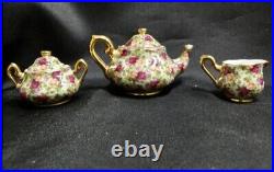 Royal Albert Old Country Roses Chintz Mini Tea Set