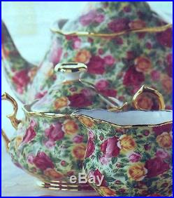 Royal Albert Old Country Roses Chintz Teapot