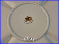 Royal Albert Old Country Roses Chip And Dip Tray With Bowl
