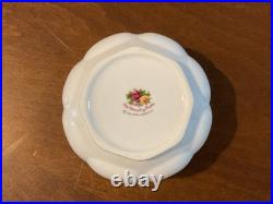 Royal Albert Old Country Roses Chip And Dip Tray With Bowl