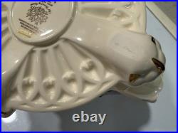 Royal Albert Old Country Roses Chitz Large Teapot Ceramic Paul Cardew 1996 EUC