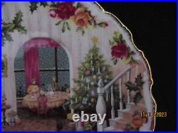 Royal Albert Old Country Roses Christmas Magic, Christmas at Home 8¼