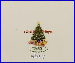 Royal Albert Old Country Roses Christmas Magic Tree Dinner Plate Tea Cup Set Box