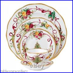 Royal Albert Old Country Roses Christmas Tree 40Pc China, Service for 8