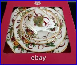 Royal Albert Old Country Roses Christmas Tree 5pc Set New