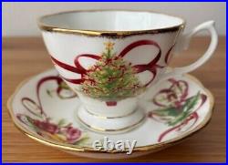 Royal Albert Old Country Roses Christmas Tree Cup & Saucer Set