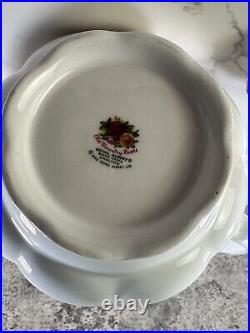 Royal Albert Old Country Roses Coffee Pot and Lid 1962 Vintage 10 1/4 in Tall