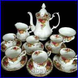 Royal Albert Old Country Roses Coffee Set