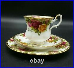Royal Albert'Old Country Roses' Coffee Set for 6 People-Excellent