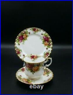 Royal Albert'Old Country Roses' Coffee Set for 6 People-Excellent