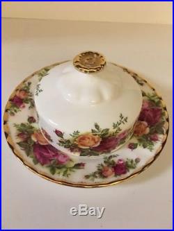 Royal Albert Old Country Roses Coffee Tea Service for 2 10 pcs