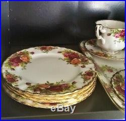 Royal Albert Old Country Roses Coffee service for 4 The perfect wedding present