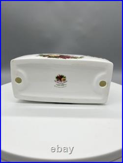 Royal Albert Old Country Roses Collection 1962 China Napkin Holder England