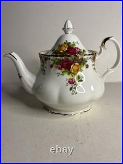 Royal Albert Old Country Roses Completer Tea Set New In The Box