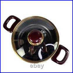 Royal Albert Old Country Roses Cookware Round Bakelite Handles France Vintage