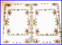 Royal Albert Old Country Roses Cork Back Place Mats Apron Oven Mitts Giftware