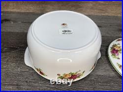 Royal Albert Old Country Roses Covered Casserole Dish 5 Pint 10.5