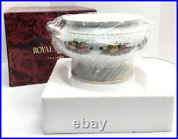 Royal Albert Old Country Roses Covered SOUP Tureen, NEW, No Box