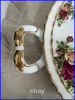 Royal Albert Old Country Roses Covered Serving Bowl